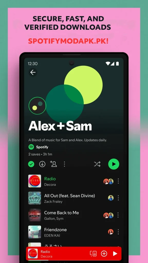 Spotify MOD APK Screenshot 1